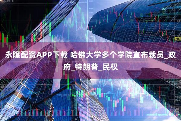 永隆配资APP下载 哈佛大学多个学院宣布裁员_政府_特朗普_民权