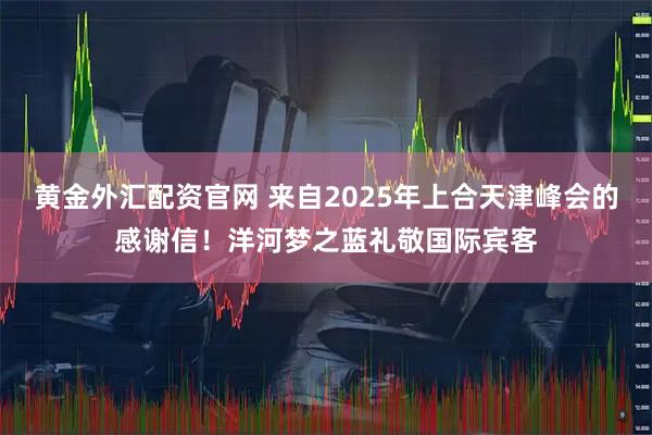 黄金外汇配资官网 来自2025年上合天津峰会的感谢信！洋河梦之蓝礼敬国际宾客