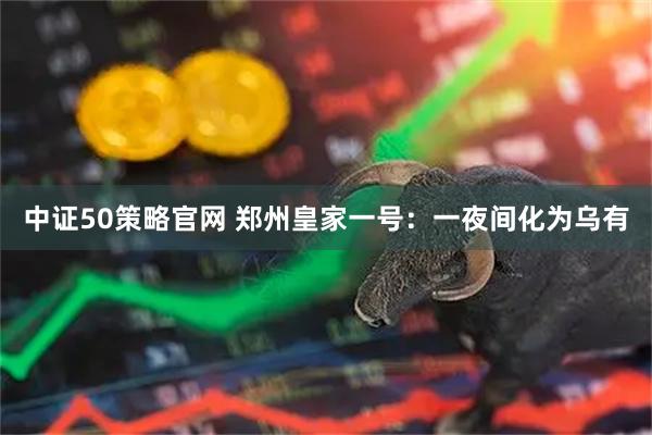 中证50策略官网 郑州皇家一号：一夜间化为乌有